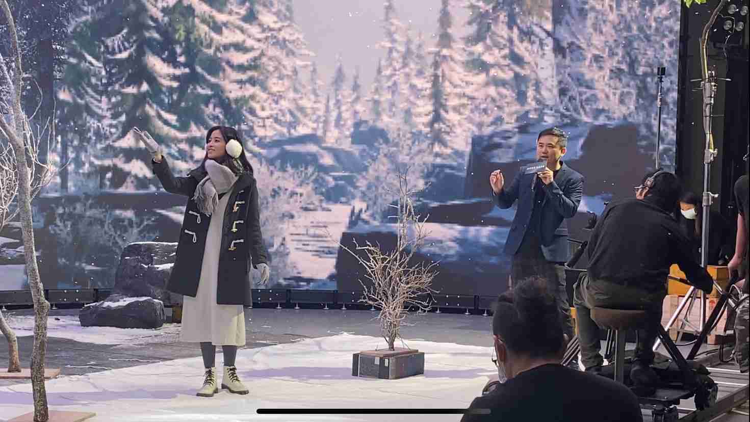 传奇国际以ALED先进显屏技术，，与金马奖视觉特效团队“再现影像”携手合作打造LED虚拟摄影棚，，，提供沉浸式表演体验，，并精简拍摄成本与时间